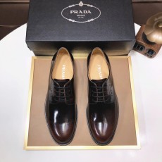 プラダ靴 PRADA 2025新作 高品質 レザーシューズ