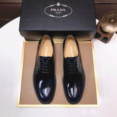 プラダ靴 PRADA 2025新作 高品質 レザーシューズ