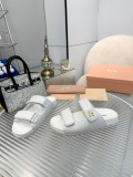 ミュウミュウ靴 Miu Miu 2025新作 スリッパ