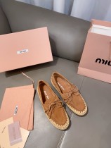 ミュウミュウ靴 Miu Miu 2025新作 カジュアルシューズ