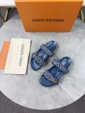 ルイヴィトン靴 LOUIS VUITTON 2025新作 スリッパ