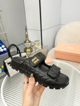 ミュウミュウ靴 Miu Miu 2025新作 スリッパ