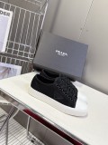 プラダ靴 PRADA 2025新作 厚底カジュアルシューズ