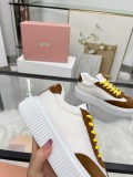 ミュウミュウ靴 Miu Miu 2025新作 厚底カジュアルシューズ