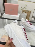 ミュウミュウ靴 Miu Miu 2025新作 厚底カジュアルシューズ