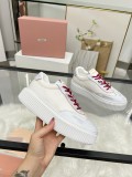 ミュウミュウ靴 Miu Miu 2025新作 厚底カジュアルシューズ