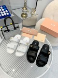 ミュウミュウ靴 Miu Miu 2025新作 スリッパ