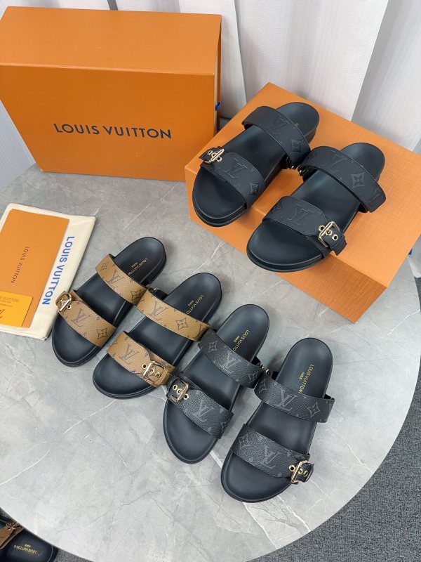 ルイヴィトン靴 LOUIS VUITTON 2025新作 スリッパ