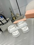 ミュウミュウ靴 Miu Miu 2025新作 サンダル