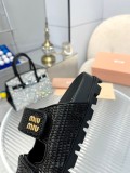 ミュウミュウ靴 Miu Miu 2025新作 サンダル