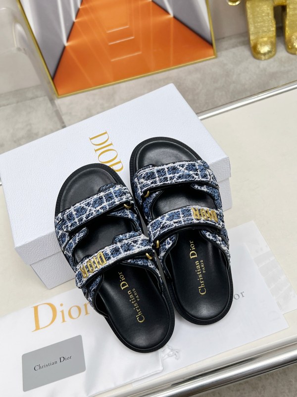 ディオール靴 DIOR 2025新作 スリッパ