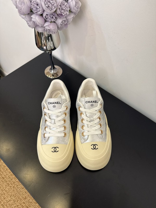 シャネル靴 CHANEL 2025新作 カジュアルシューズ