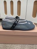 ミュウミュウ靴 Miu Miu 2025新作 シングルシューズ