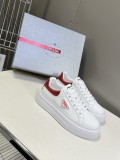 プラダ靴 PRADA 2025新作 厚底カジュアルシューズ