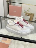 ミュウミュウ靴 Miu Miu 2025新作 厚底カジュアルシューズ