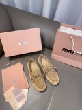 ミュウミュウ靴 Miu Miu 2025新作 カジュアルシューズ