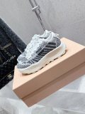 ミュウミュウ靴 Miu Miu 2025新作 スニーカー