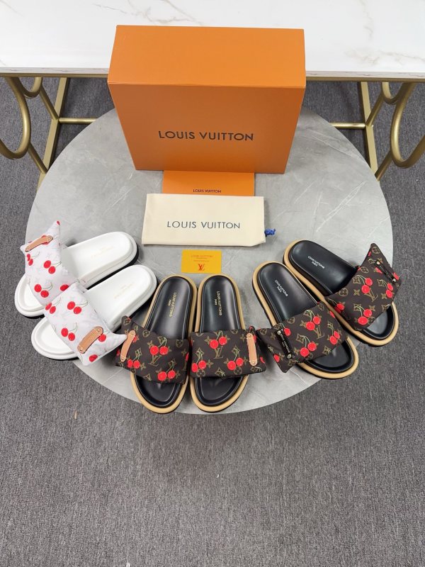 ルイヴィトン靴 LOUIS VUITTON 2025新作 スリッパ