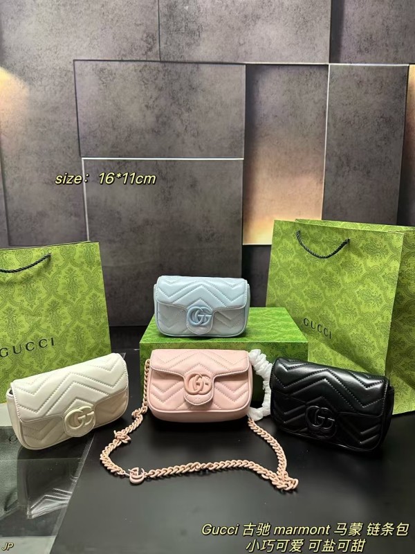 グッチバッグ GUCCI 2025新作 チェーンバッグ