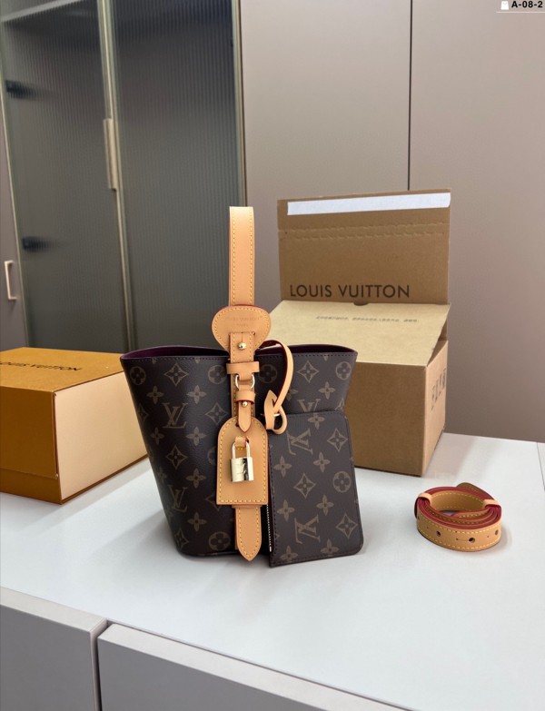 ルイヴィトンバッグ LOUIS VUITTON 2025新作 バケットバッグ