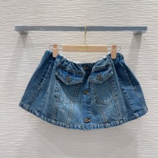 ミュウミュウ服 Miu Miu 2025新作 ショートスカート