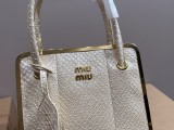 ミュウミュウバッグ Miu Miu 2025新作 ハンドバッグ