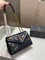 サンローランバッグ Yves Saint Laurent 2025新作 メッセンジャーバッグ サンローランバッグ Yves Saint Laurent 2025新作 メッセンジャーバッグ