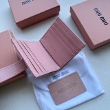 ミュウミュウ財布 Miu Miu 2025新作 パスケース