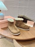 ミュウミュウ靴 Miu Miu 2025新作 スノーシューズ