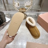 ミュウミュウ靴 Miu Miu 2025新作 スノーシューズ