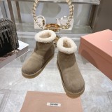 ミュウミュウ靴 Miu Miu 2025新作 スノーシューズ
