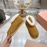 ミュウミュウ靴 Miu Miu 2025新作 スノーシューズ