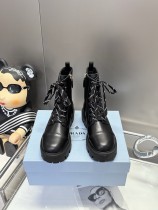 プラダ靴 PRADA 2025新作 ショートブーツ