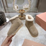 ミュウミュウ靴 Miu Miu 2025新作 スノーシューズ