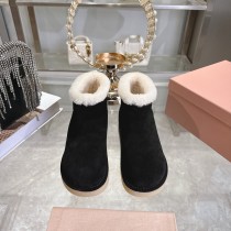 ミュウミュウ靴 Miu Miu 2025新作 スノーシューズ