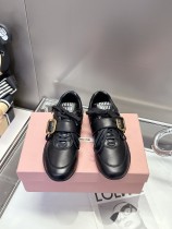 ミュウミュウ靴 Miu Miu 2025新作 モカシン
