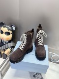 プラダ靴 PRADA 2025新作 ショートブーツ