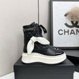 シャネル靴 CHANEL 2025新作 ショートブーツ