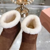 ミュウミュウ靴 Miu Miu 2025新作 スノーシューズ