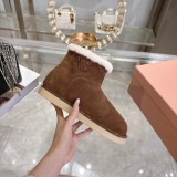 ミュウミュウ靴 Miu Miu 2025新作 スノーシューズ