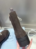 プラダ靴 PRADA 2025新作 ショートブーツ