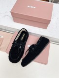 ミュウミュウ靴 Miu Miu 2025新作 ローファー