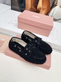 ミュウミュウ靴 Miu Miu 2025新作 ローファー
