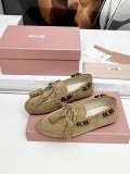 ミュウミュウ靴 Miu Miu 2025新作 ローファー