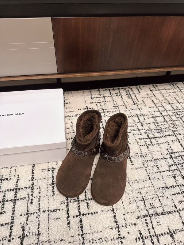 バレンシアガ靴 BALENCIAGA 2025新作 スノーシューズ
