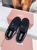 ミュウミュウ靴 Miu Miu 2025新作 ローファー