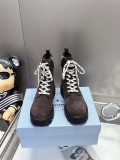 プラダ靴 PRADA 2025新作 ショートブーツ