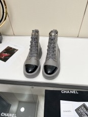 シャネル靴 CHANEL 2025新作 ショートブーツ