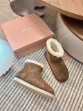 ミュウミュウ靴 Miu Miu 2025新作 スノーシューズ