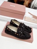 ミュウミュウ靴 Miu Miu 2025新作 ローファー